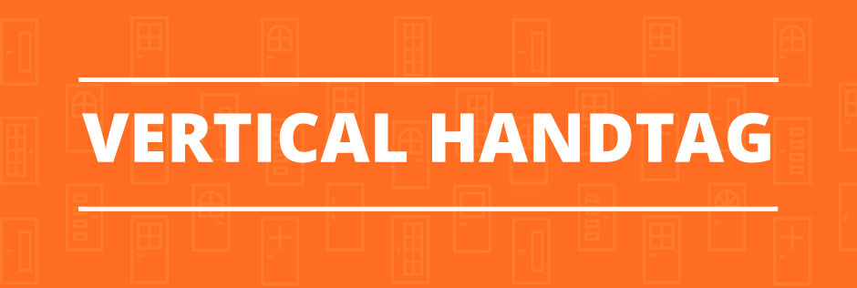 Vertical handtag